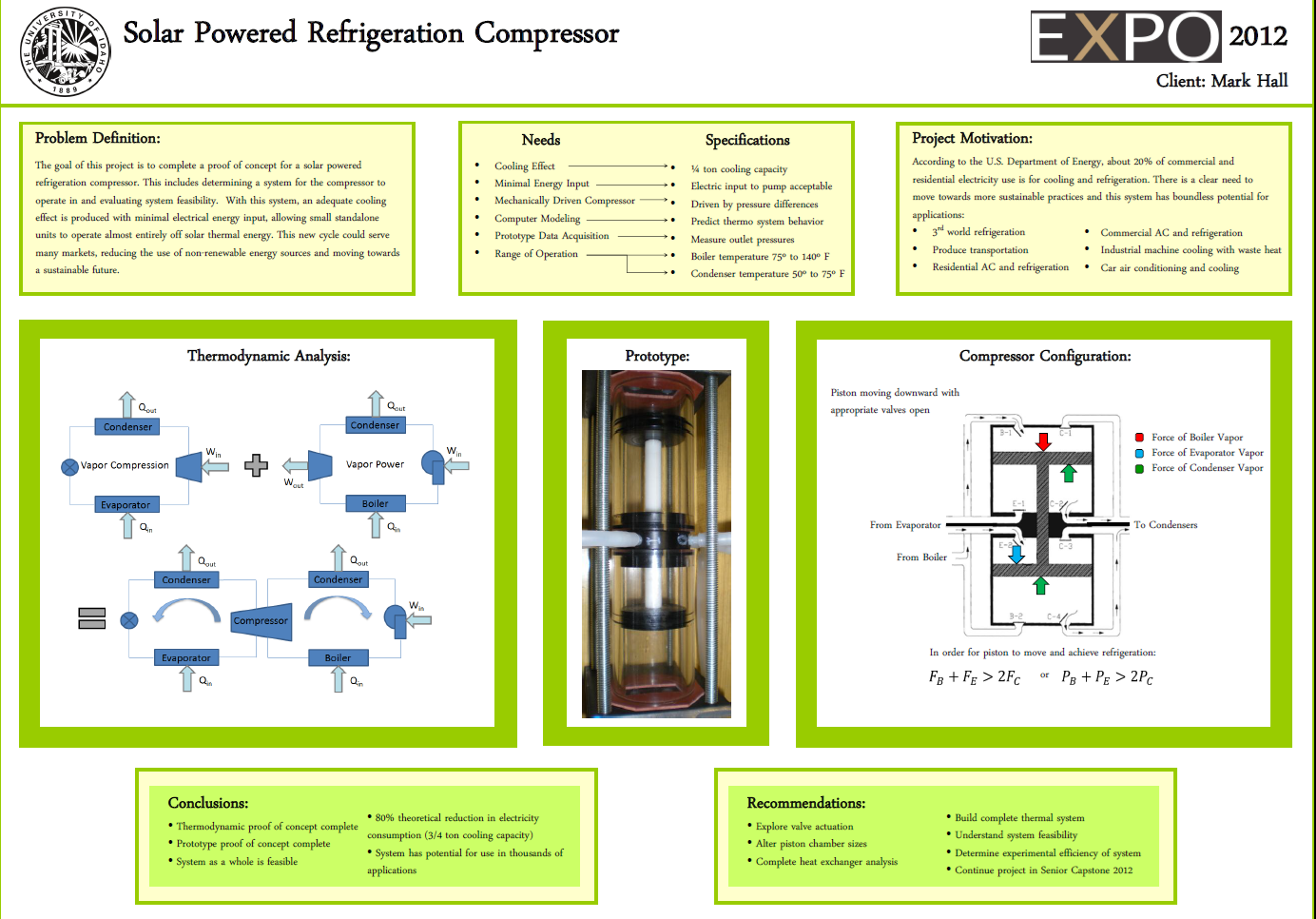 Captone Engineering EXPO Poster